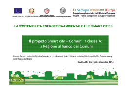 Il progetto Smart City – Comuni in Classe A