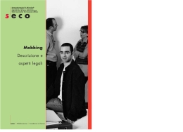 Mobbing Descrizione e aspetti legali