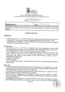 documento - Provincia di Pavia