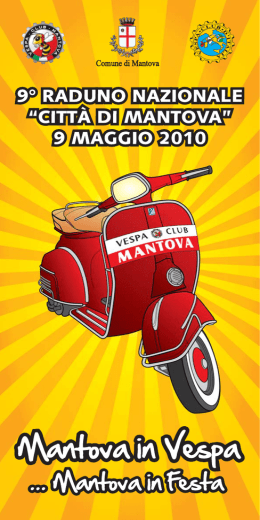 opuscolo - Vespa Club Treviso