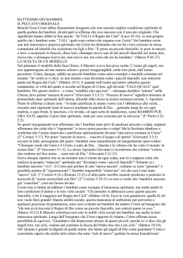 i primi veri cristiani - problemireligiosipolitici.it