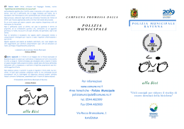 Occhio alla bici - Comune di Ravenna