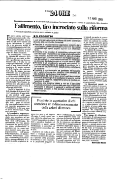 mia passa anche dalla rifor ma delle procedure concor