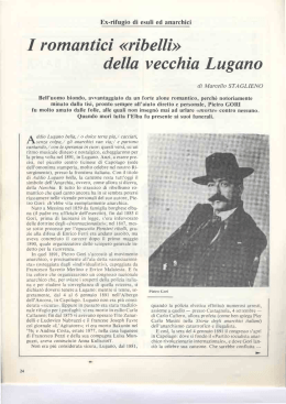 I romantici «ribelli