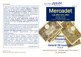 Mercadet - Teatro Cittadella
