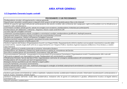 area affari generali - Comune di Castenaso