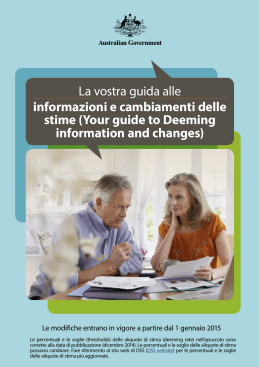La vostra guida alle informazioni e cambiamenti delle stime (Your