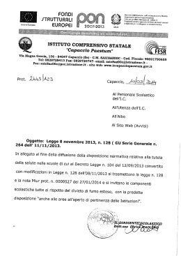 Dipam`mento pei ia Programmazione UE. per gli Affari Internazionali