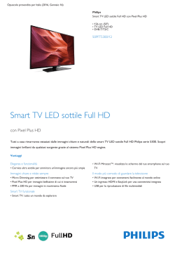 Smart TV LED sottile Full HD da 126 cm (50