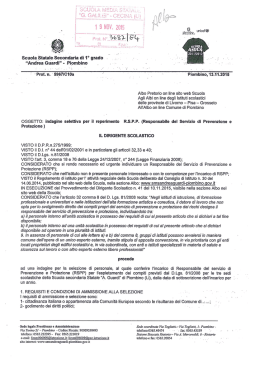 &ldquo;Andrea G&ugrave;ardi&rdquo;- Piombino Prot n. 596710103 Piombino