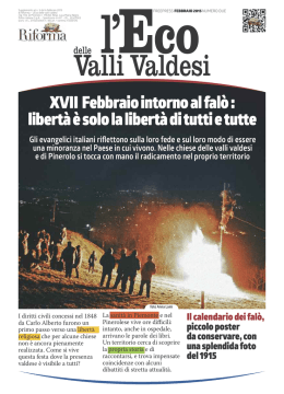 XVII Febbraio intorno al fal&ograve; : libert&agrave; &egrave; solo la libert&agrave; di tutti