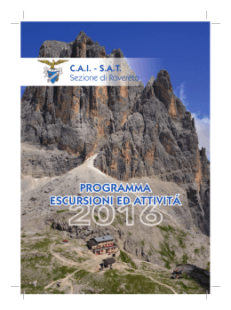 Locandina LIBRETTO CAI SAT 2016 - risoluzione