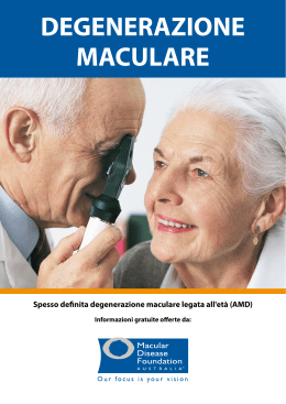 degenerazione maculare - Macular Disease Foundation Australia