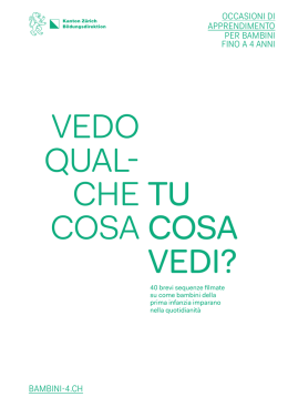 OccasiOni di apprendimentO per bambini finO a 4 anni - Kinder-4