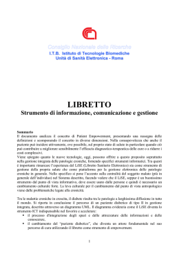 PARTE II LIBRETTO SANITARIO ELETTRONICO (LISE)