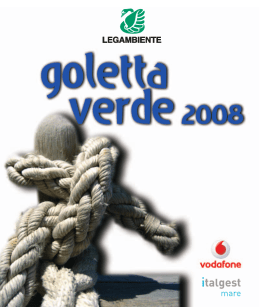L`opuscolo di Goletta Verde 2008