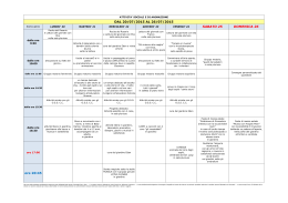 Settimana dal 20.07 al 26.07.2015 - Azienda Pubblica di Servizi alla