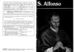 N.1 - Sant`Alfonso e dintorni