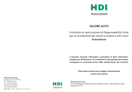 valore auto - HDI Assicurazioni