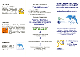 Opuscolo Percorso Delfino DAMA