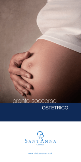 Brochure Pronto Soccorso Ostetrico