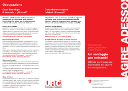 Un vantaggio per entrambi Occupazione - Area