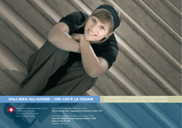 Dall`iDea all`azione &ndash; Che Cos`&egrave; la CeDaW