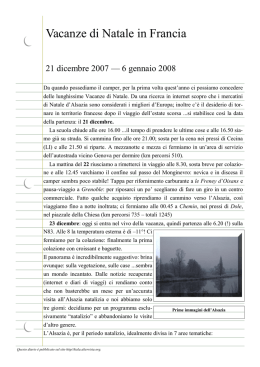 Vacanze di Natale in Francia