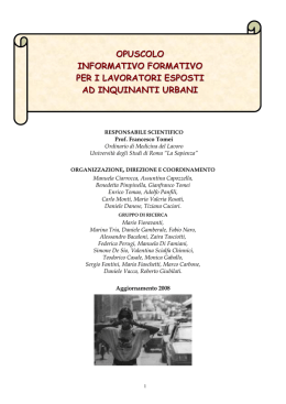 Scarica l`opuscolo in formato pdf