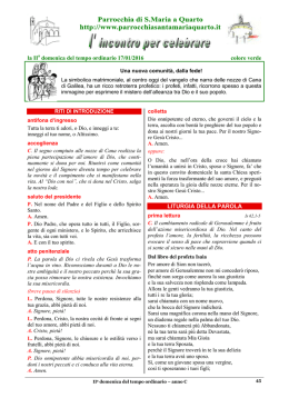 apri il file - Parrocchia Santa Maria a Quarto