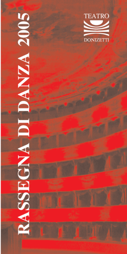 Danza 2005 opuscolo