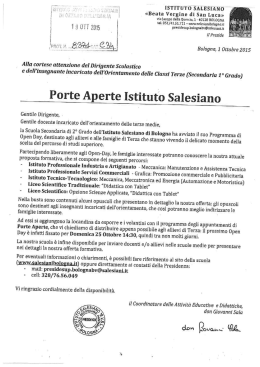 Porte aperte - Istituto Comprensivo di Ozzano dell`Emilia