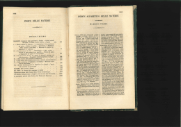 in dice delle materie - Fondazione Giangiacomo Feltrinelli