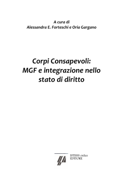Corpi Consapevoli - Be Free cooperativa sociale