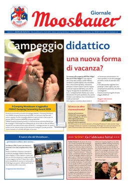 una nuova forma di vacanza?