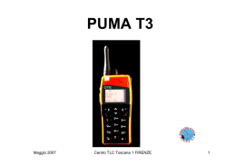 Manuale d`uso  - Centro TLC Toscana 1