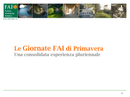 Diapositiva 1 - Fondazione AEM