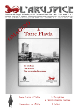 scarica - Gruppo Archeologico del Territorio Cerite