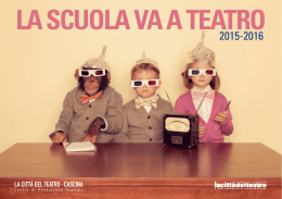 la scuola va a teatro