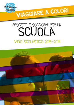 BROCHURE Scuola - Sport & School