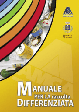 Manuale raccolta differenziata