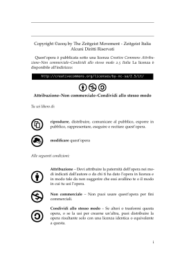 PDF per stampa in A5 - Movimento Zeitgeist Italia