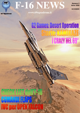 F-16 NEWS S - 69Â°squadrone