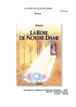 &ndash; Le cadeau de Dieu &agrave; ses enfants en ce si&egrave;cle finissant, pour les