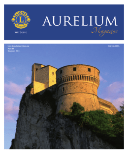 n&Acirc;&deg; 10 dicembre 2015 - Lions Club Roma Aurelium