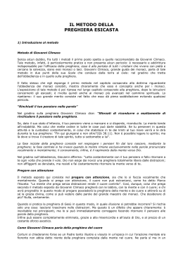 Metodo preghiera esicasta