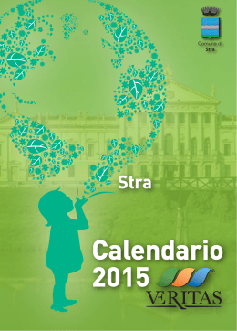 Calendario 2015 Stra