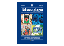 Scarica n. 1/2005 - Societ&agrave; Italiana di Tabaccologia