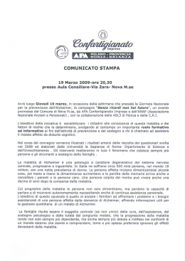 Comunicato stampa - Comune di Nova Milanese