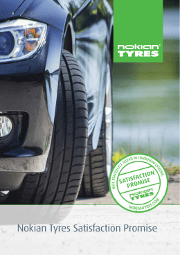 Nokian Tyres Satisfaction Promise